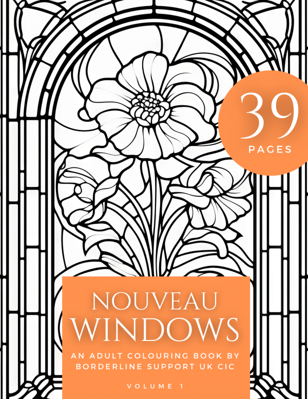 Stained Glass - Art Nouveau Windows - Volume 1