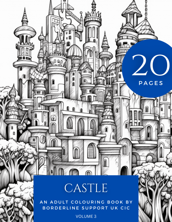 Castles Adult Colouring Book